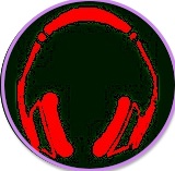 casque noir:rouge:rondviolet